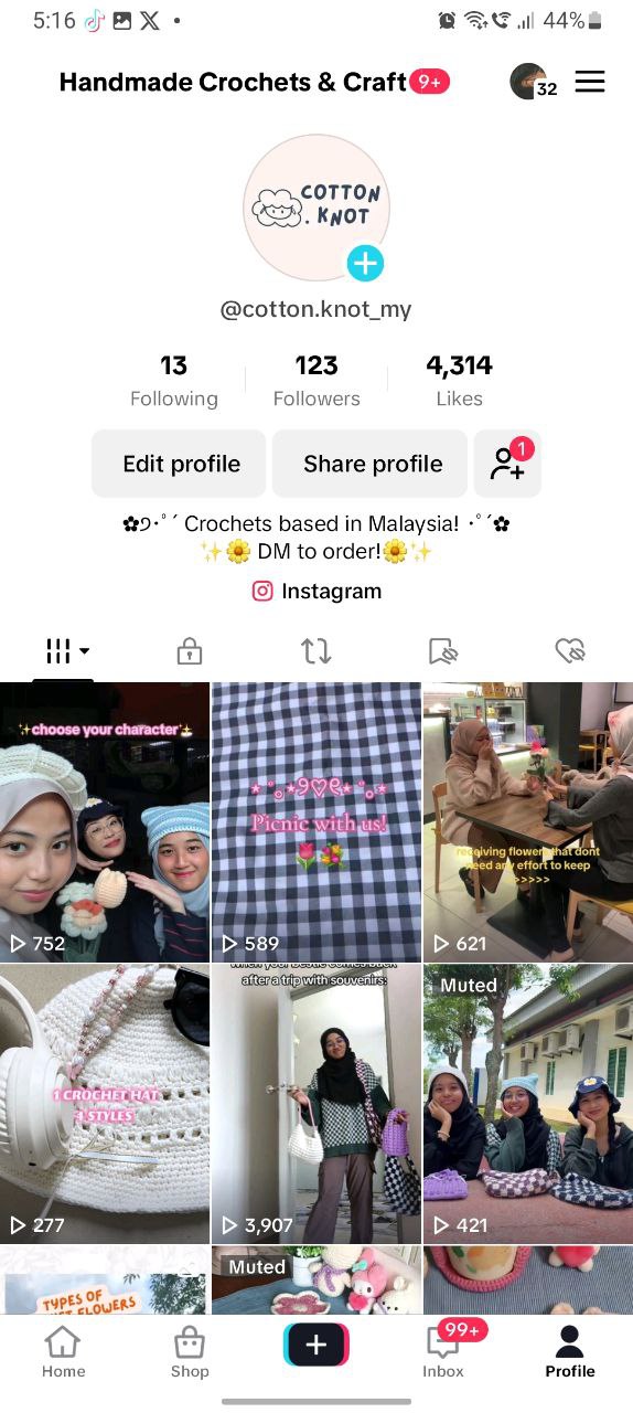 TikTok Cotton.Knot